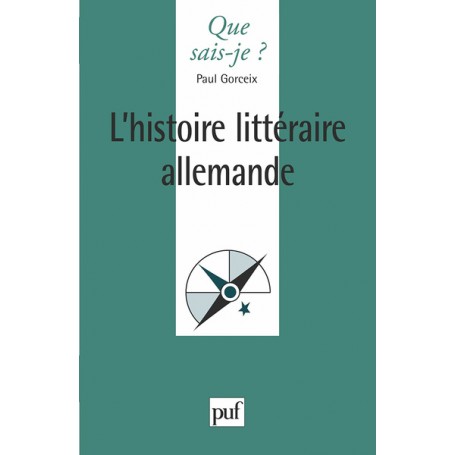 L'histoire littéraire allemande