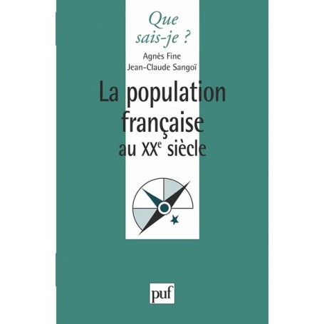 La population française au XXe siècle