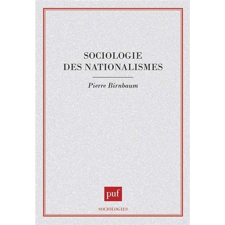 Sociologie des nationalismes