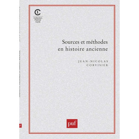 Sources et méthodes en histoire ancienne