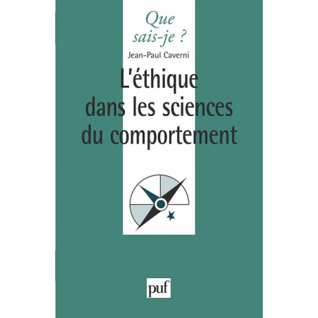 L'éthique dans les sciences du comportement