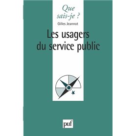 Les usagers du service public