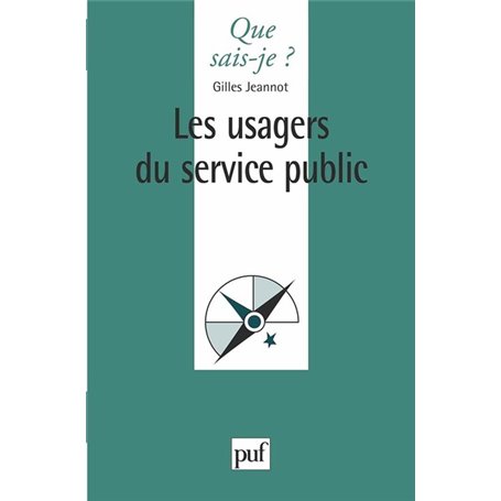 Les usagers du service public