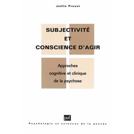 Subjectivité et conscience d'agir dans la psychose