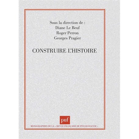 Construire l'histoire