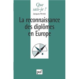 La reconnaissance des diplômes en Europe