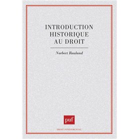 Introduction historique au droit