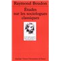 Études sur les sociologues classiques, I