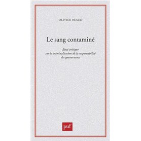 Le sang contaminé