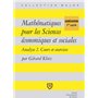 Mathématiques pour les sciences économiques et sociales