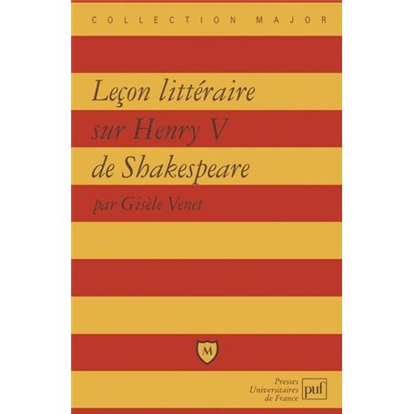 Leçon littéraire sur « Henry V » de Shakespeare