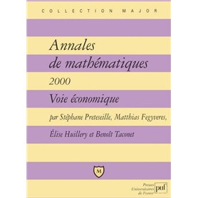 Annales de mathématiques 2000