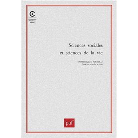 Sciences sociales et sciences de la vie