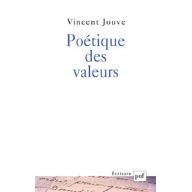 Poétique des valeurs