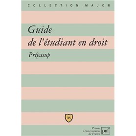 Guide de l'étudiant en droit