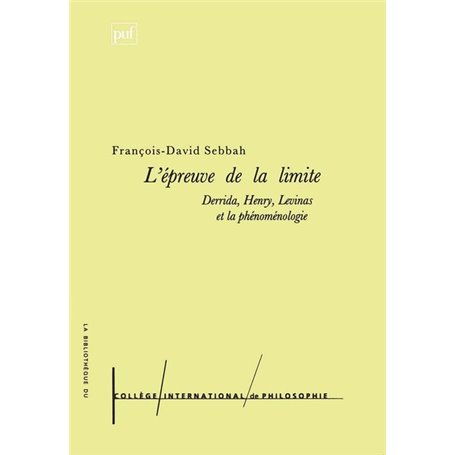 L'épreuve de la limite