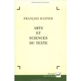 Arts et sciences du texte