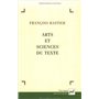 Arts et sciences du texte