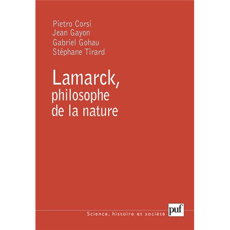 Lamarck, philosophe de la nature