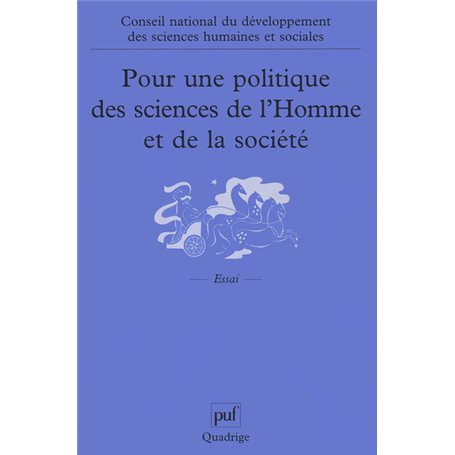 Pour une politique des sciences de l'Homme et de la société