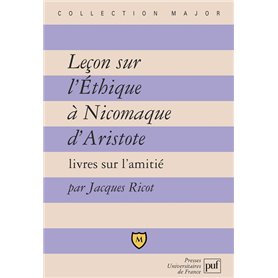 Leçon sur l'Éthique à Nicomaque d'Aristote