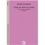 Traité de droit du travail. Tome 2