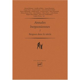 Annales bergsoniennes, I