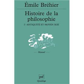 Histoire de la philosophie - tome 1