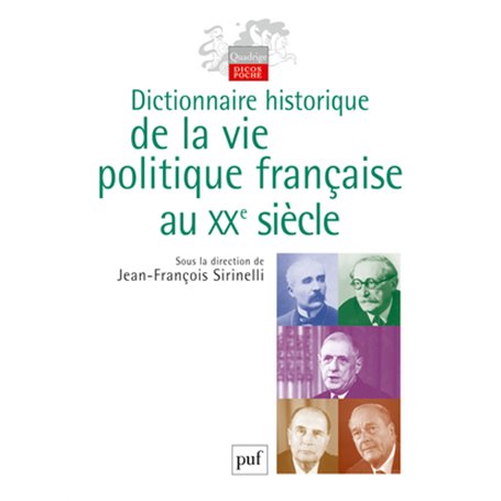 Dictionnaire historique de la vie politique française au XXe siècle