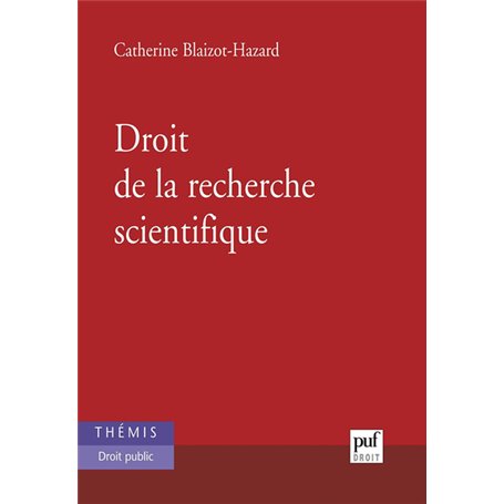 Droit de la recherche scientifique