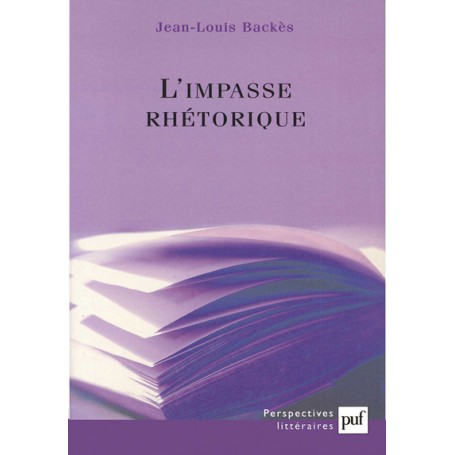 L'impasse rhétorique