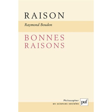 Raison, bonnes raisons