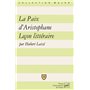 La Paix d'Aristophane. Leçon littéraire