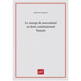 Le concept de souveraineté en droit constitutionnel français