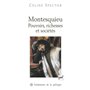 Montesquieu. Pouvoirs, richesses et sociétés