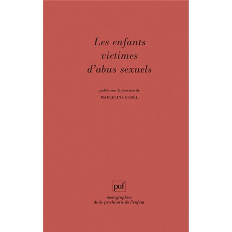 Les enfants victimes d'abus sexuels