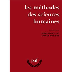 Les méthodes des sciences humaines