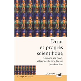 Droit et progrès scientifique