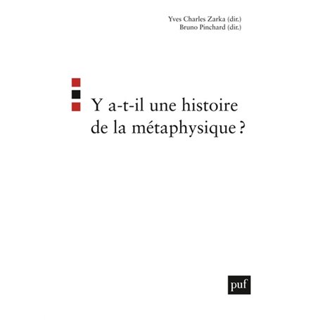 Y a-t-il une histoire de la métaphysique ?