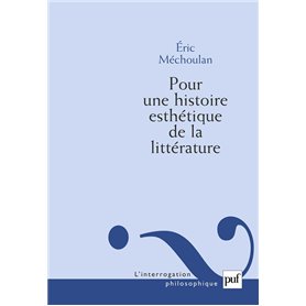 Pour une histoire esthétique de la littérature