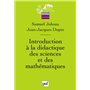 Introduction à la didactique des sciences et des mathématiques