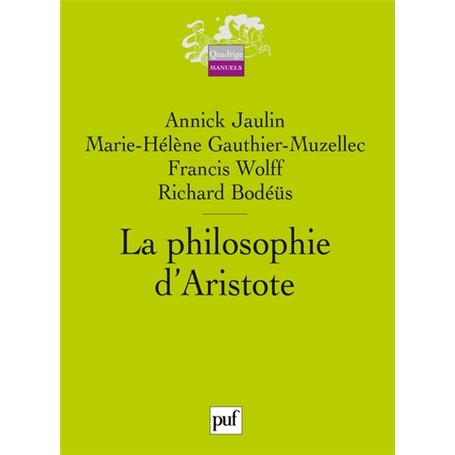 La philosophie d'Aristote