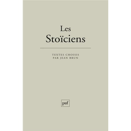 Les stoïciens