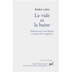 Le vide et la haine