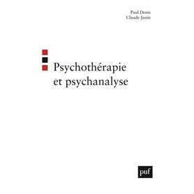 Psychothérapie et psychanalyse