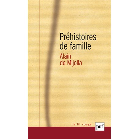 Préhistoires de famille