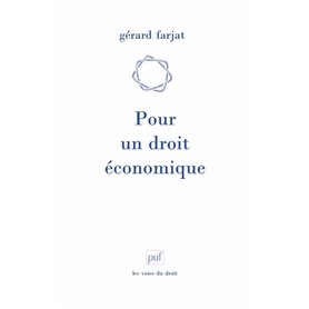 Pour un droit économique