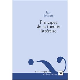 Principes de la théorie littéraire