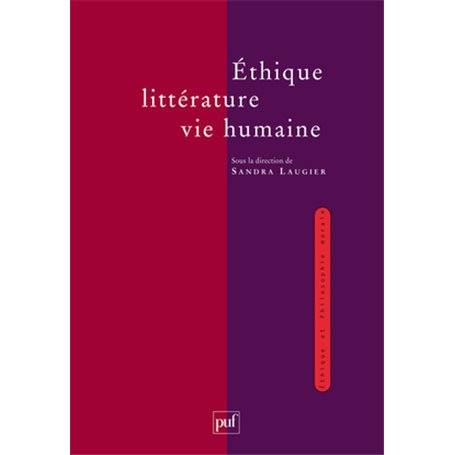 Éthique, littérature, vie humaine