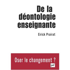 De la déontologie enseignante